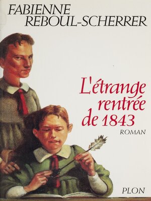 cover image of L'Étrange rentrée de 1843